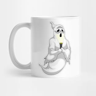 Ghost Halloween Flashlight Mug